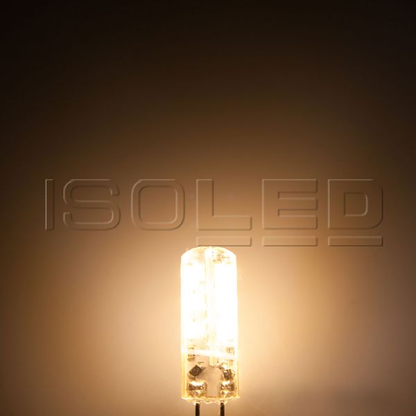 ISOLED G4 LED 48SMD, 2W, vergossen, warmweiß