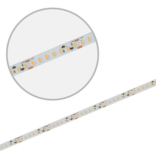 ISOLED LED CRI930 Vollspektrum Linear Flexband Streifen, 24V, 14W, IP20, warmweiß, 160 LED/m
