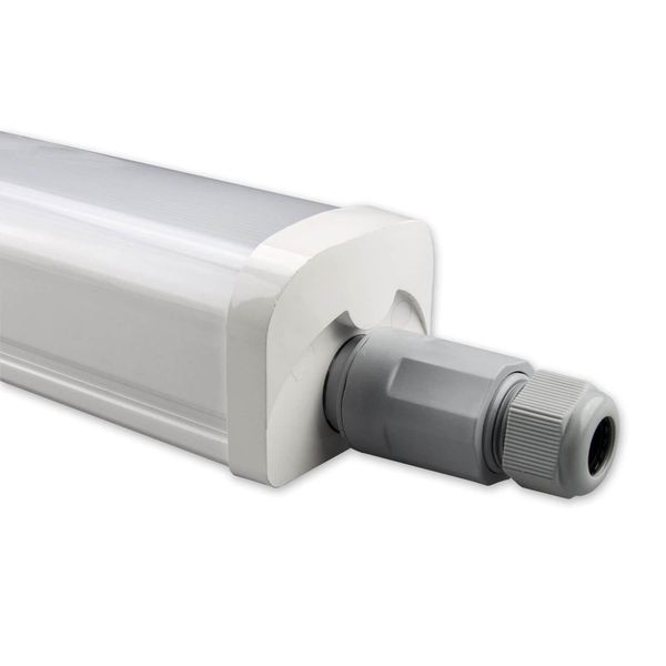 ISOLED LED Linearleuchte Professional 150cm 40W mit Notlichtfunktion, IP66, neutralweiß