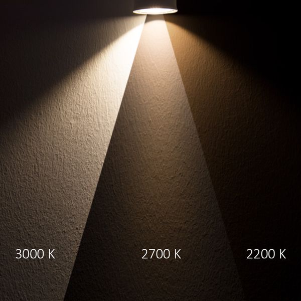 ISOLED GU10 LED Strahler SUNSET 5,5W, 60°, 2200-3000K, CRI90, Dimm-to-warm