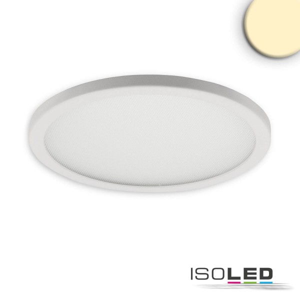ISOLED LED Downlight Flex 15W, prismatisch, 120°, Lochausschnitt 50-160mm, warmweiß