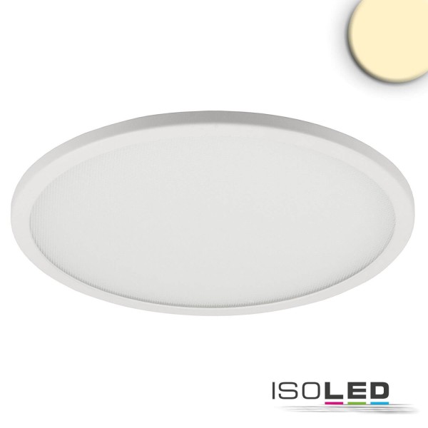 ISOLED LED Downlight Flex 23W, prismatisch, 120°, Lochausschnitt 50-210mm, warmweiß
