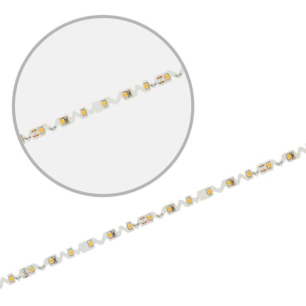 ISOLED LED CRI940 Flexband Streifen Curve, 24V 12W, IP20 neutralweiß, für Winkel und Ecken, 60 LED/m