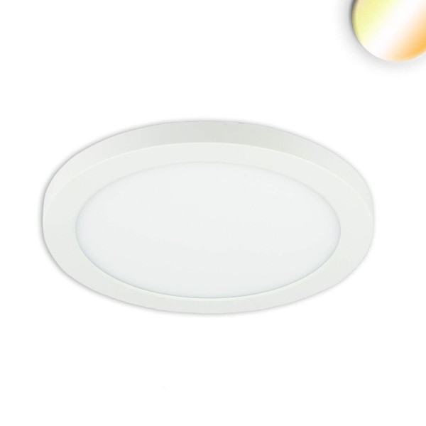 ISOLED LED Aufbau/Einbauleuchte Slim Flex, 6W, weiß, ColorSwitch 3000/3500/4000K