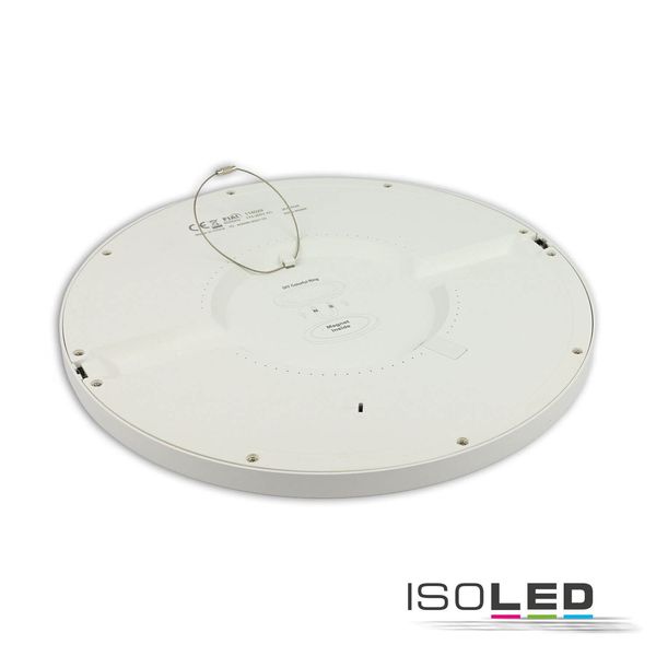 ISOLED LED Aufbau/Einbauleuchte Slim Flex, 24W, schwarz, ColorSwitch 3000/3500/4000K