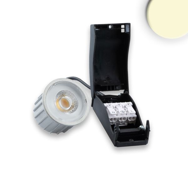ISOLED LED Spot GU10, 5W, 38°, 3000K, externe Anschlussbox, dimmbar