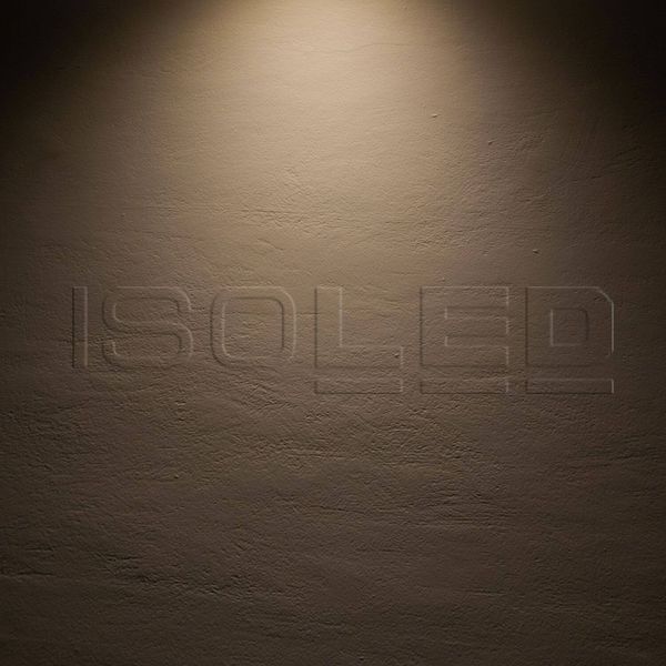 ISOLED LED Einbaustrahler, weiß, 8W, 60°, rund, warmweiß, IP65, dimmbar