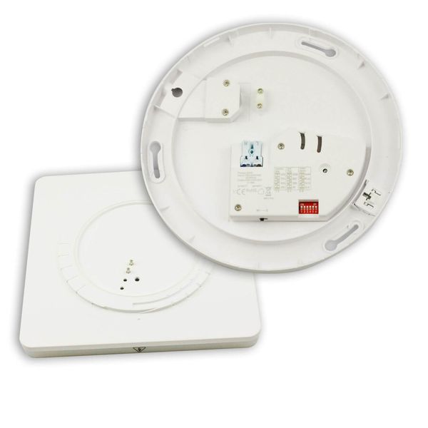 ISOLED LED Decken/Wandleuchte mit HF-Sensor 24W, weiß, quadratisch, IP54, ColorSwitch 3000/4000K