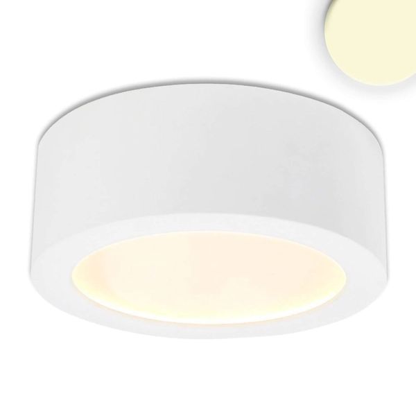 ISOLED LED Aufbauleuchte LUNA 15W, weiß, indirektes Licht, warmweiß, dimmbar