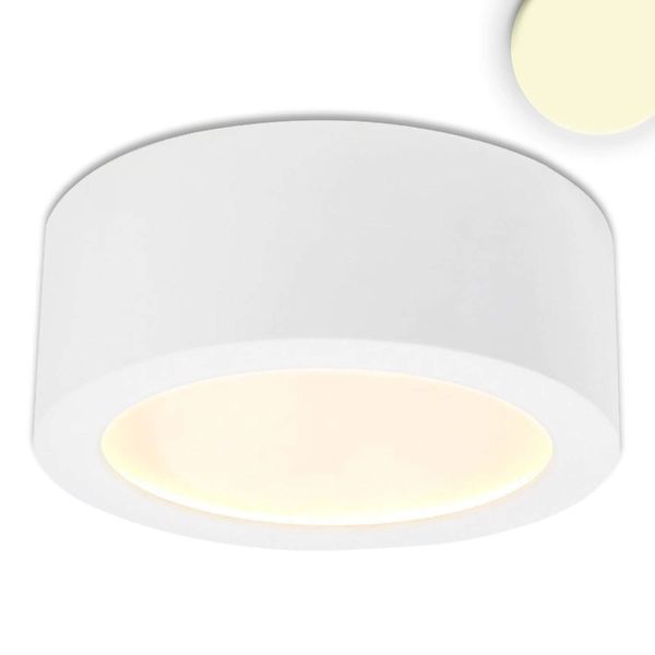 ISOLED LED Aufbauleuchte LUNA 18W, weiß, indirektes Licht, warmweiß, dimmbar