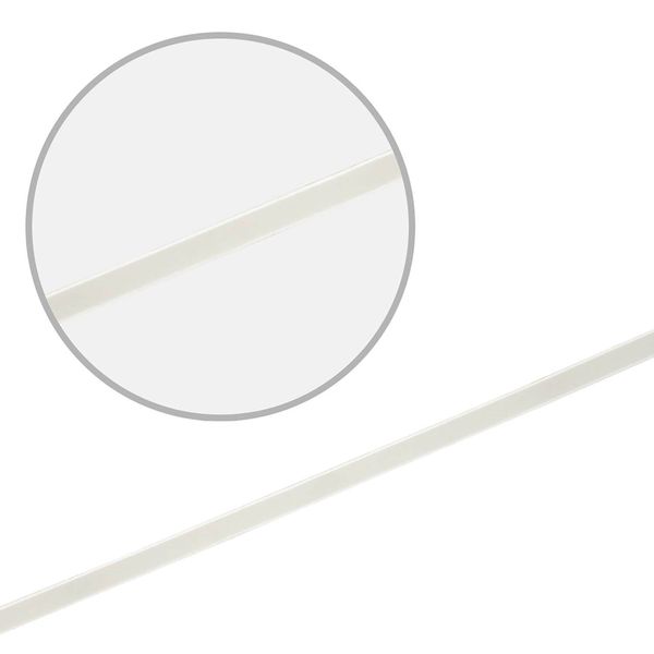 ISOLED LED Neon Flexband Streifen 6512, 24V, 14,4W, IP66, 3000K, 140 LED/m, inkl. Montageclips