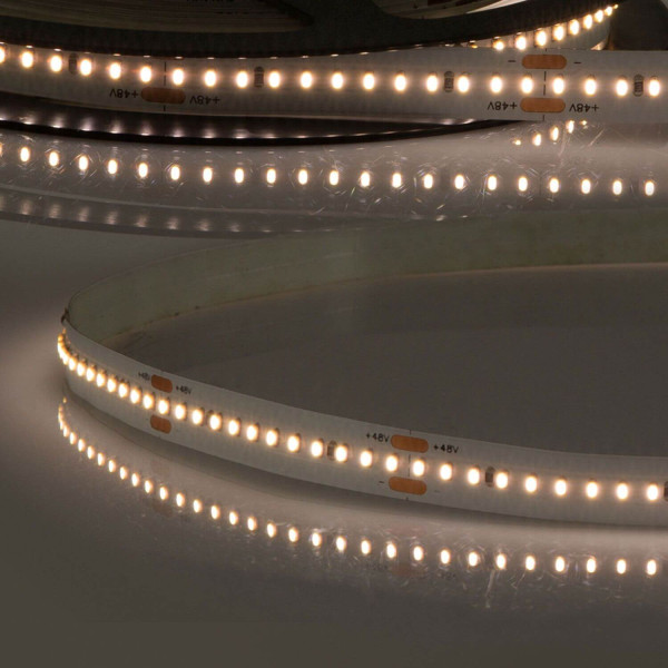 ISOLED LED CRI930 Linear 48V Flexband Streifen, 8W, IP20, warmweiß, 240 LED/m