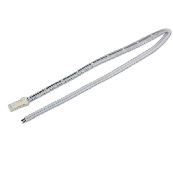 ISOLED MiniAMP Anschlussstecker male, 100cm, 2-polig, weiß, max. 3A