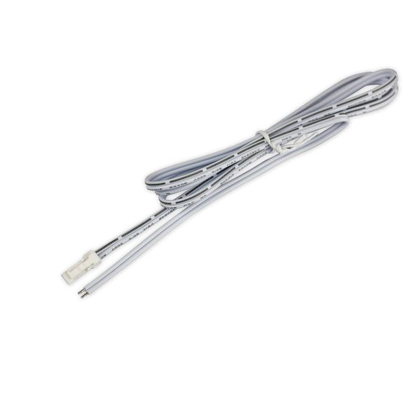 ISOLED MiniAMP Anschlussstecker male, 30cm, 2-polig, weiß, max. 3A