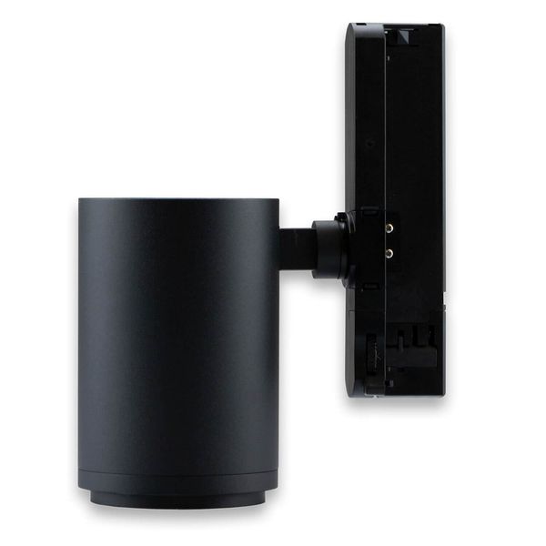 ISOLED 3-PH Schienen-Strahler fokussierbar, 42W, 20°-70°, schwarz matt, 3000K, CRI92