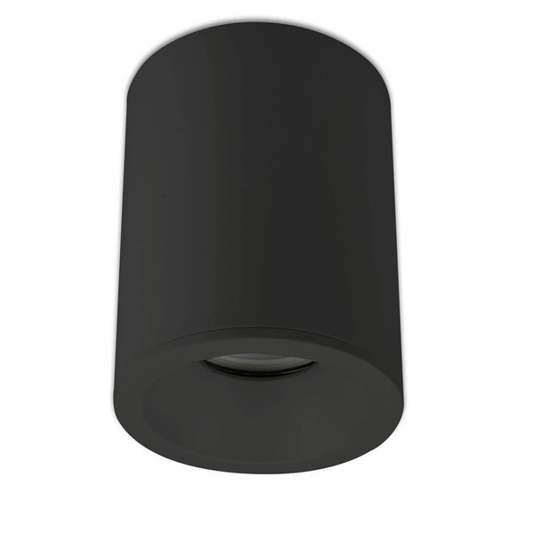 Isoled Deckenaufbauleuchte rund für GU10, IP65, schwarz matt 115115