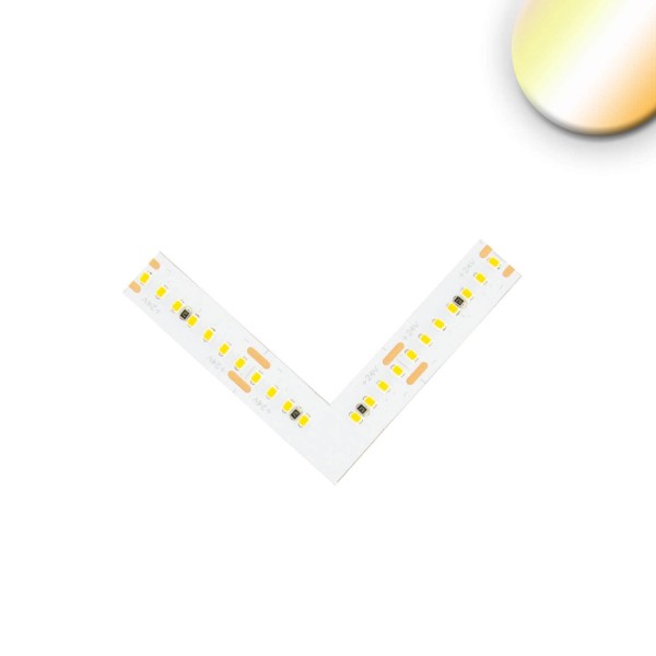 ISOLED Eckverbindung leuchtend 1,5W für CRI919/940 MiniAMP Flexband Streifen, 12V, 15W, IP20, weißdynamisch