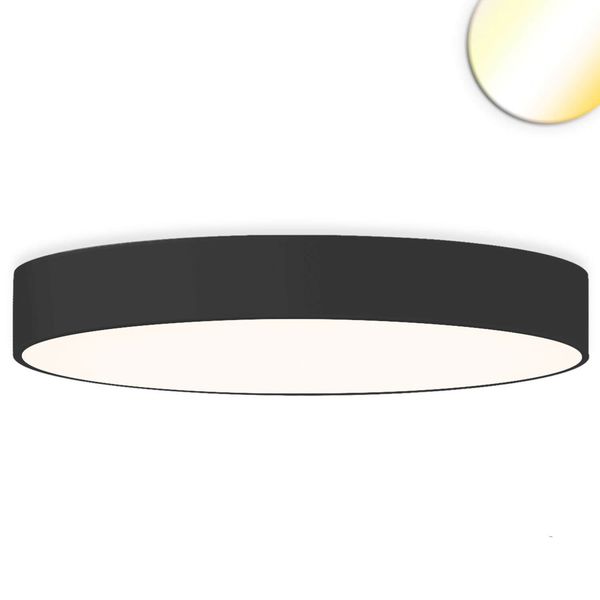 ISOLED LED Deckenleuchte, DN1000, schwarz, 160W, ColorSwitch 3000/3500/4000K, dimmbar
