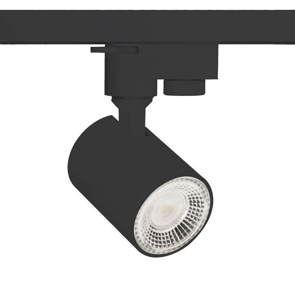 ISOLED 3-PH Schienen-Adapter Mini für GU10-Spots, schwarz matt