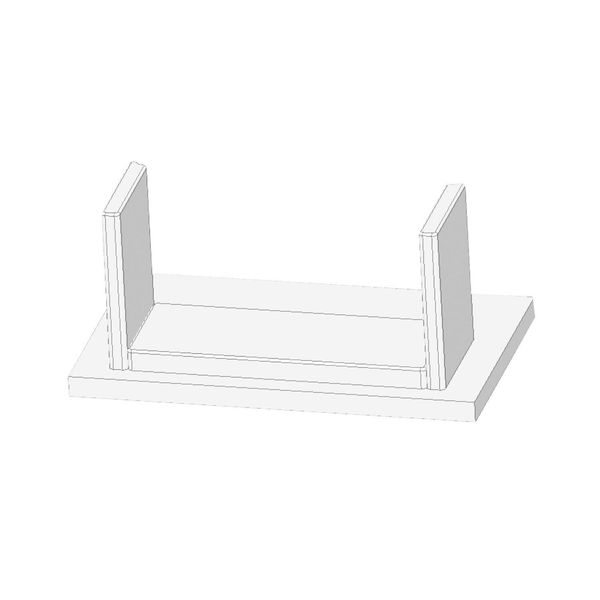 ISOLED Endkappe EC98 für Profil GROUND-IN12 weiß