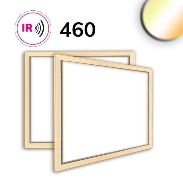 ISOLED LED Leuchtrahmen für Infrarot-Panel PREMIUM Professional 460, 62W, weißdynamisch, CRI92