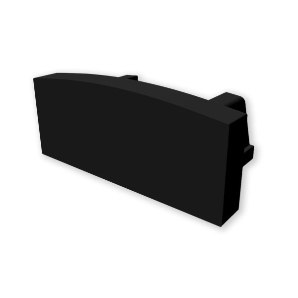ISOLED Endkappe EC223 für Profil MINI-AB V2 schwarz, 1 STK