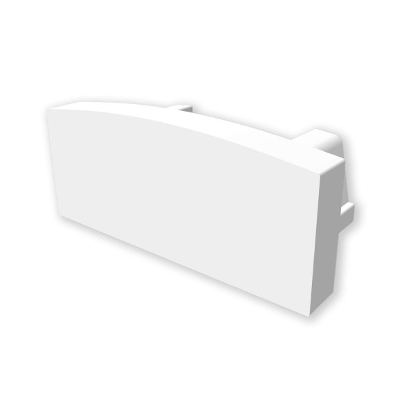 ISOLED Endkappe EC223 für Profil MINI-AB V2 weiß, 1 STK