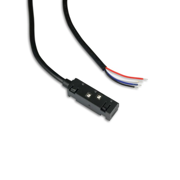ISOLED Track48 Stromeinspeisung mit 200cm Anschlusskabel, max. 6A, 4-polig DALI