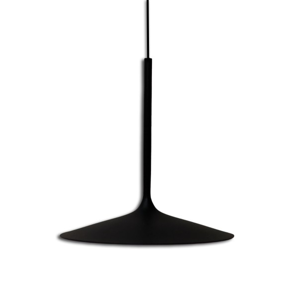 ISOLED Track48 Hängeleuchte Shade 5,5W, 120°, 48V DC, schwarz, 3000K