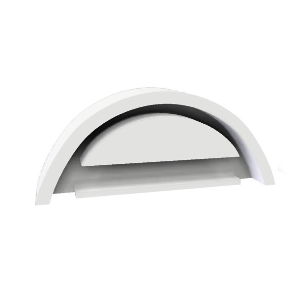 Isoled Endkappe für LED T5/T8 Umrüstplatine inkl. Abdeckung COVER69 ohne Kabeldurchführung 116387