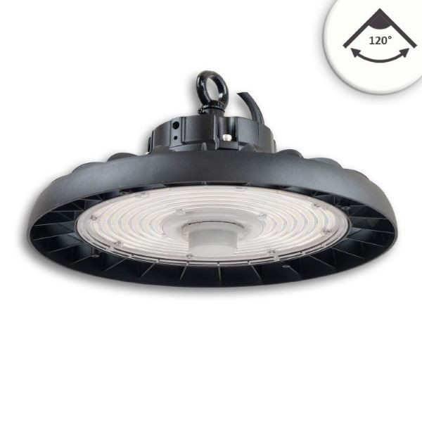 ISOLED LED Hallenleuchte FL2 Powerswitch, IK10, IP65, neutralweiß, 120°, 1-10V dimmbar 116422