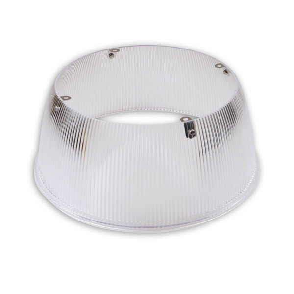 Isoled PC-Reflektor 90° für LED Hallenleuchten Serie FL2, transparent 116435