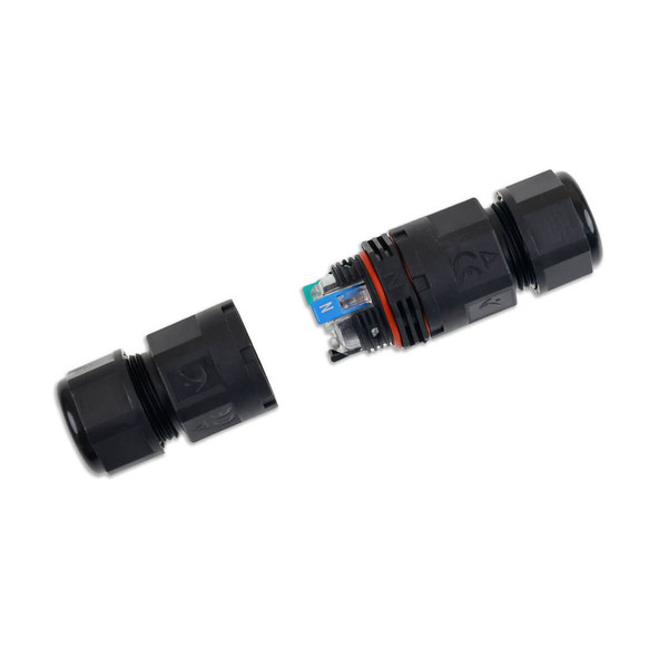 Isoled Kabelverbinder IP67, 3-polig 0.75-2.5mm² mit Federklemme, max. 250V 16A, Manteldm. 6.5-11mm 116445