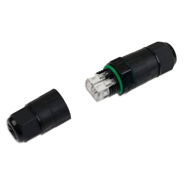 Isoled Kabelverbinder IP67, 2-polig 0.75-2.5mm² mit Federklemme, max. 250V 16A, Manteldm. 6-8mm 116447