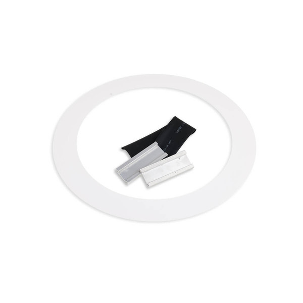 Isoled Loch Adapterplatte für Downlights, ohne Federn, weiß, ID 200mm - AD 260mm 116448