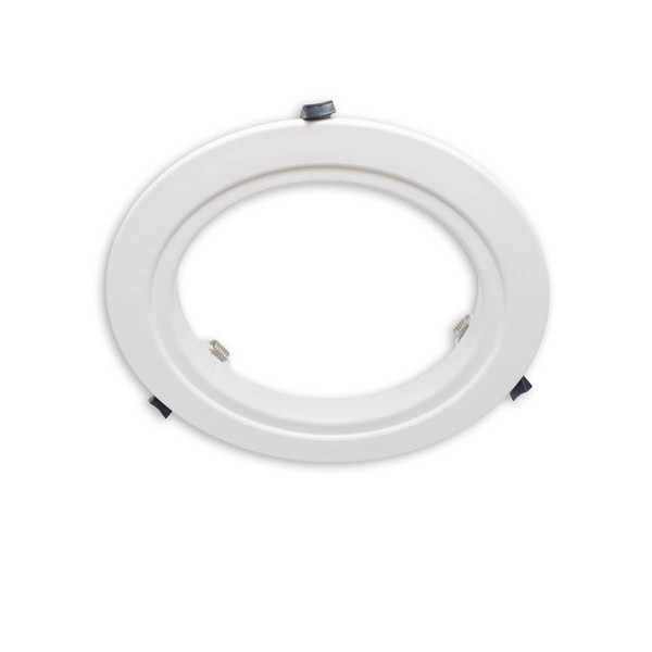 Isoled Loch Adapterring für Downlights, mit Federn, weiß, ID 201mm - AD 287mm 116449