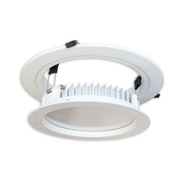Isoled Loch Adapterring für Downlights, mit Federn, weiß, ID 201mm - AD 287mm 116449