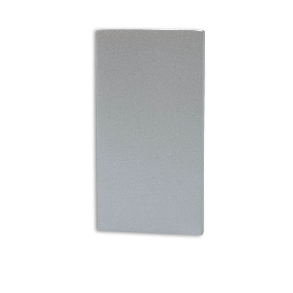 Isoled Endkappe EC113 silber für LAMP30 V1+V2 mit U-COVER63, 2 Stück, Lichtfalle 116625
