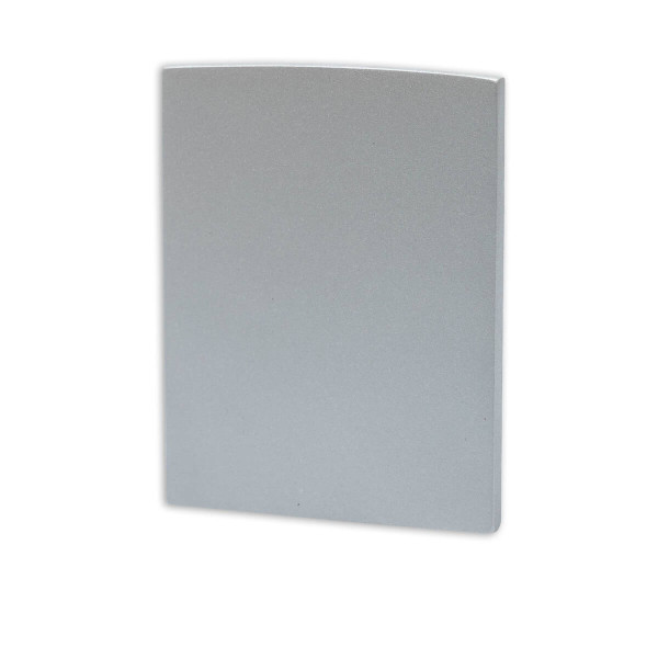 Isoled Endkappe EC115 silber für LAMP40, 2 Stück, mit Lichtfalle 116631