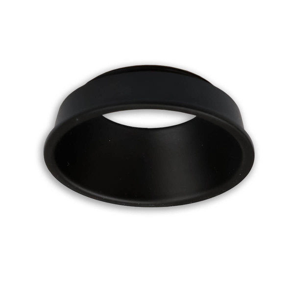 Isoled Cover für LED Spot und Modul SYS-GU10, schwarz matt, rückversetzt, UGR<12 116685