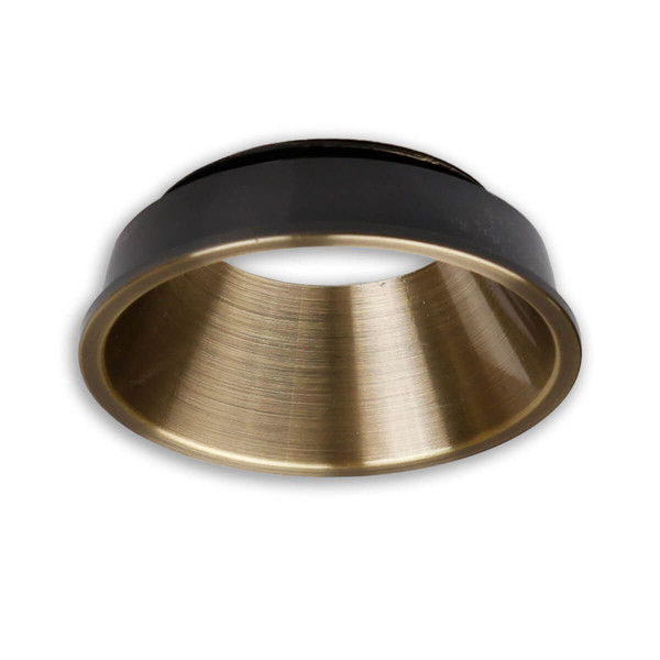 Isoled Cover für LED Spot und Modul SYS-GU10, messing gebürstet, rückversetzt, UGR<12 116689