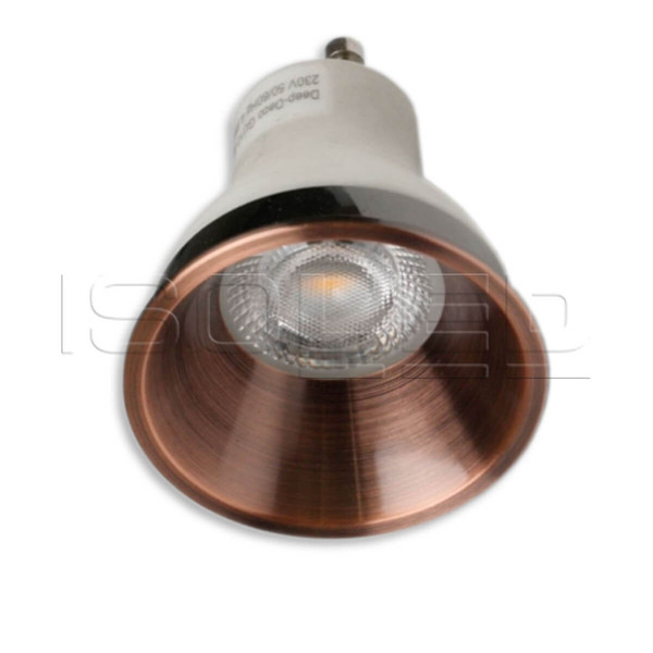 Isoled Cover für LED Spot und Modul SYS-GU10, rosegold, rückversetzt, UGR<12 116690