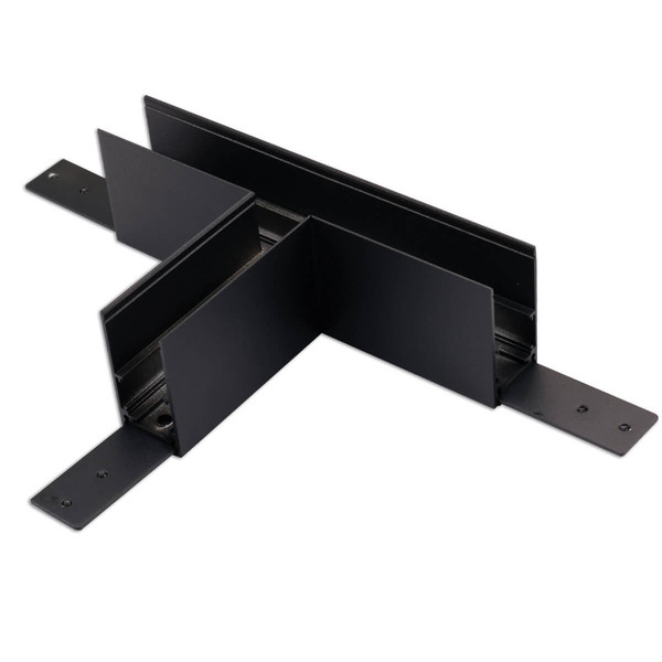 Isoled Track48 T-Schiene horizontal für Aufbauschiene, schwarz, nicht stromführend 116729