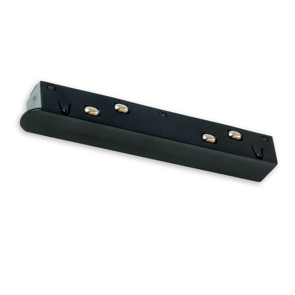 Isoled Track48 Linear-Verbinder-Mini, starr, stromführend, schwarz, max. 6A, 4-polig 116736