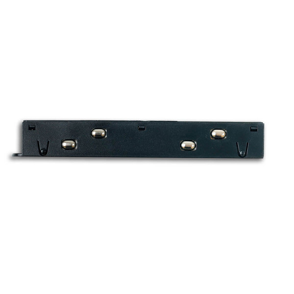 Isoled Track48 Linear-Verbinder-Mini, starr, stromführend, schwarz, max. 6A, 4-polig 116736
