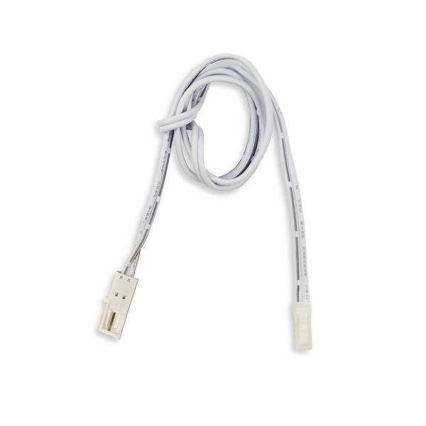 Isoled MiniAMP Polaritätswechsler male-female, 60mm, 2-polig, weiß, max. 3A 116802