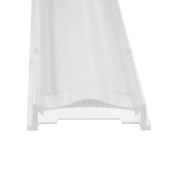 Isoled Einschubcover 2x25° Linse doppelt-asymmetrisch für 3-Phasen Linearleuchte prismatisch, 120cm 116815