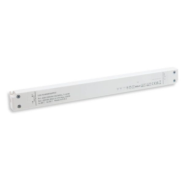 Isoled LED Trafo 24V/DC, 0-100W, SELV, ultraflach 116816