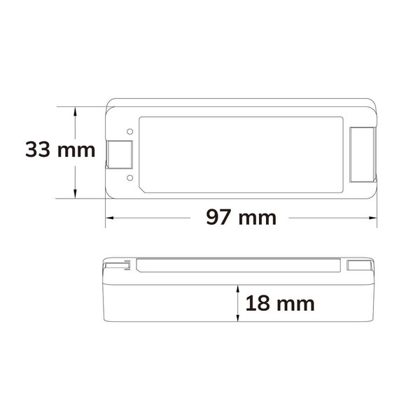 Isoled Sys-Pro Push/Funk Soft-On/Soft-Off PWM-Dimmer, 1 Kanal, 12-48V DC 8A 116818