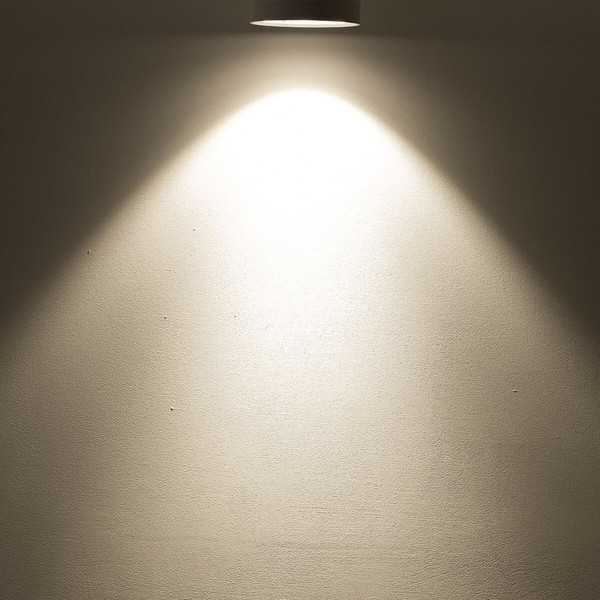 Isoled LED Strahler mit Montagebügel und Schukostecker, 40W, 36°, schwenkbar, weiß matt, 3000K, CRI>90 116868